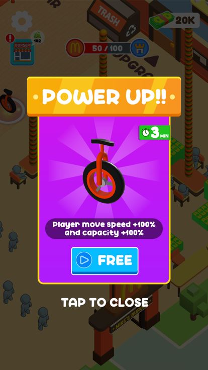 Burger Shop: Tycoon Idle游戏截图