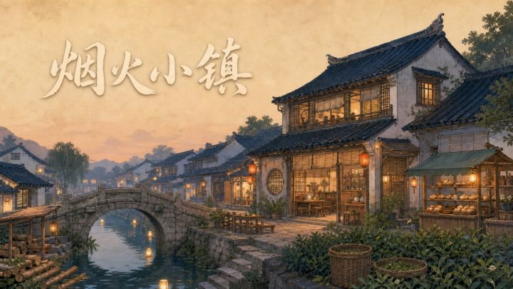 烟火小镇 封面