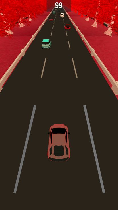 Traffic Race - Car Pixel Racer游戏截图
