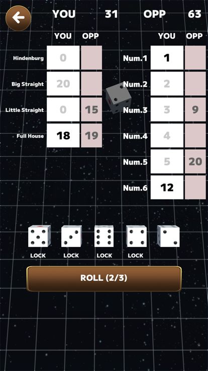 Hindenburg : Dice Game游戏截图