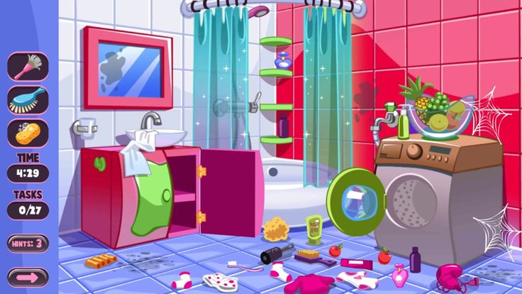 Baby Games House Cleaning游戏截图