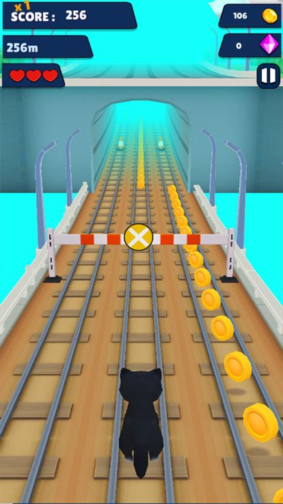 Cat Run 3D游戏截图
