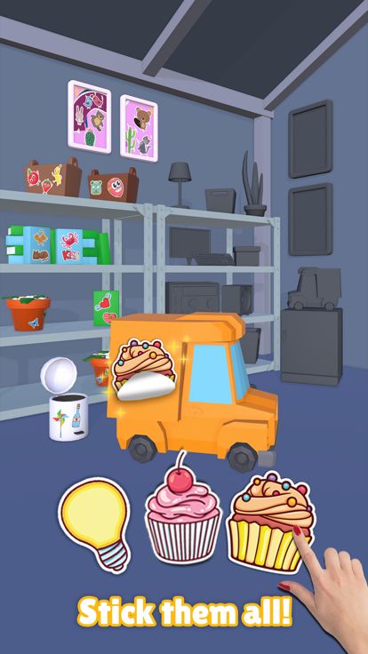Sticker Zen Match游戏截图