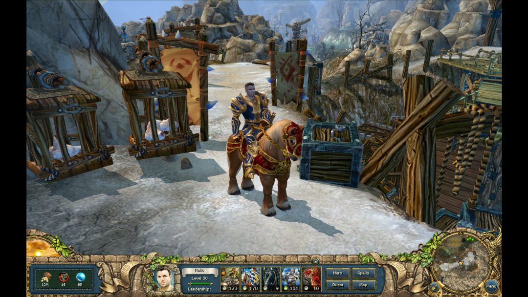 King's Bounty: The Legend游戏截图