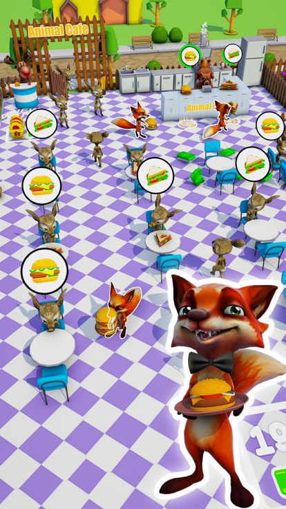 Animal Cafe Cooking Game游戏截图