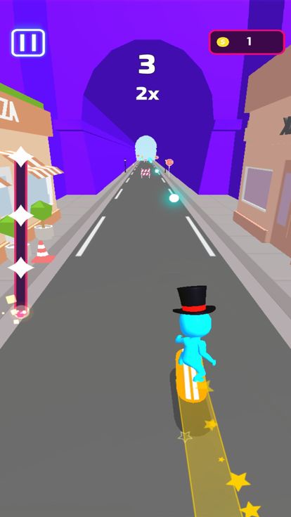 Beat Hover - City Rythm Game游戏截图