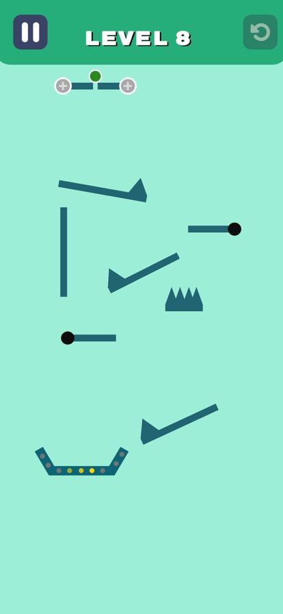 Circle Escape Tap to Jump Ball游戏截图