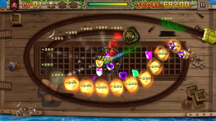 神秘海盗宝藏 祖玛 开心消除 小游戏游戏截图