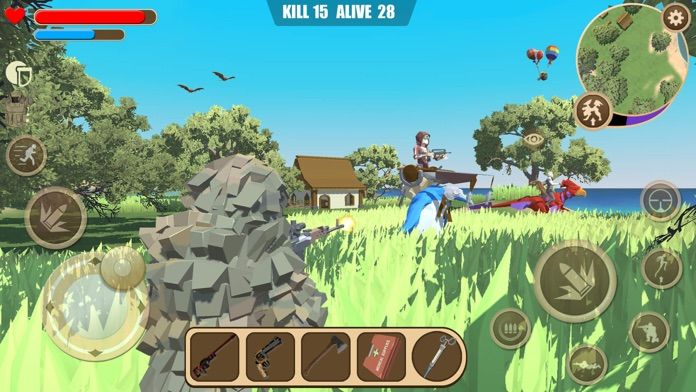 迷你恐龙世界3:吃鸡战场游戏截图