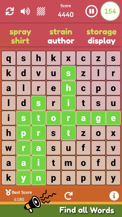 Swap Word - Addictive Puzzle游戏截图