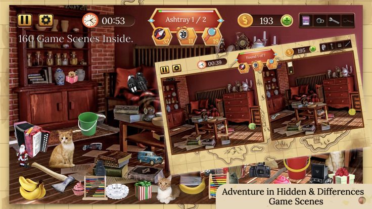 隐藏的神秘: 尋找隱藏物品游戏截图