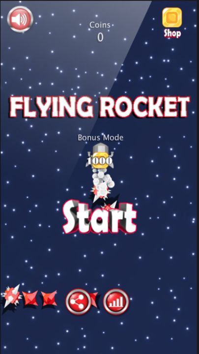 Space War - Flying Rocket Game游戏截图