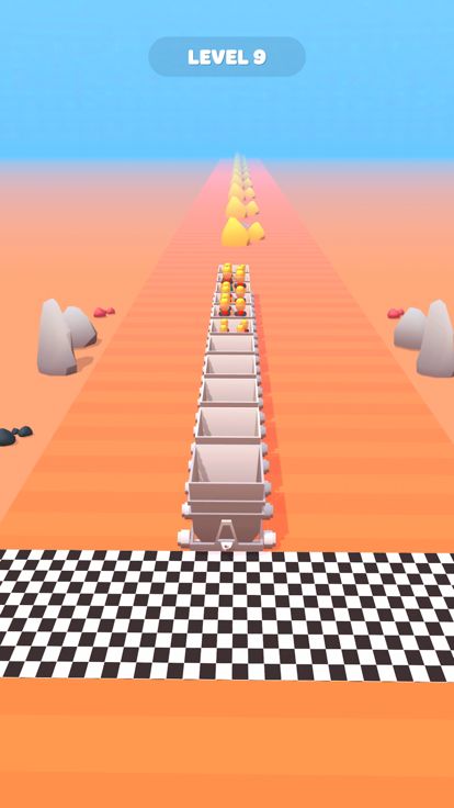 Minecart Stack游戏截图