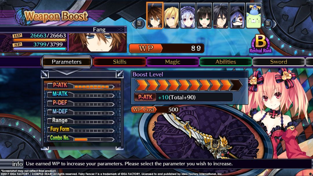 Fairy Fencer F Advent Dark Force游戏截图