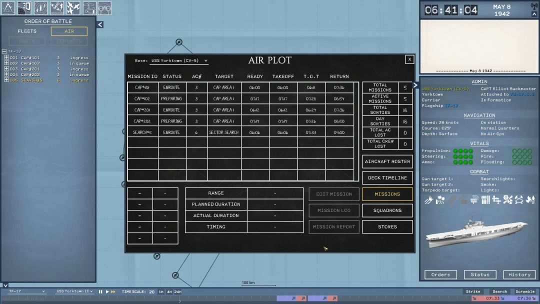 Task Force Admiral - Vol.1: American Carrier Battles游戏截图