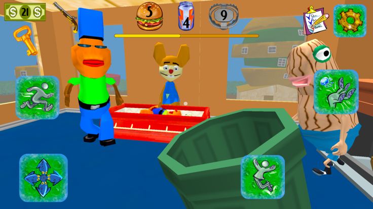 Ocean Gang. Neighbor Escape 3D游戏截图