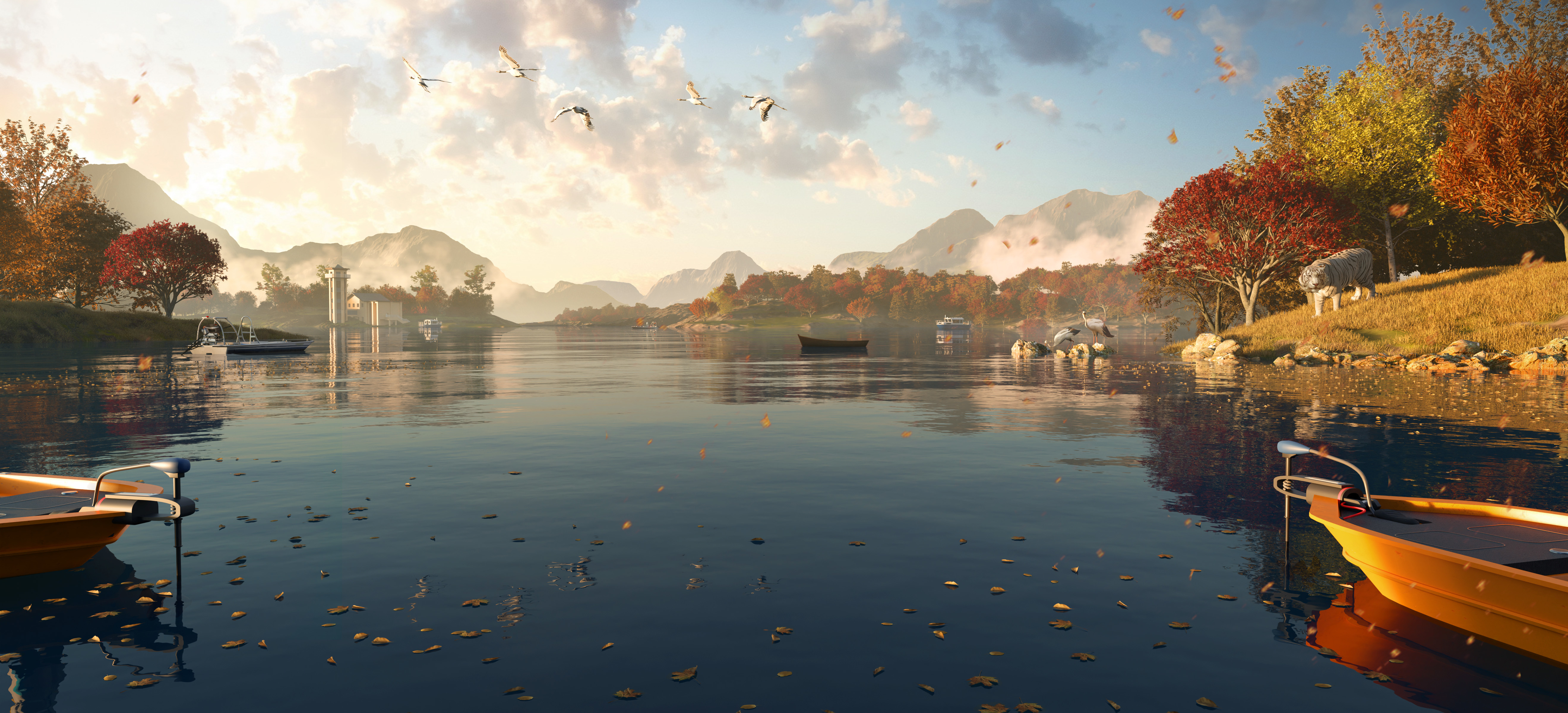 「乌苏里江」鲑鱼溯江，寻根故乡