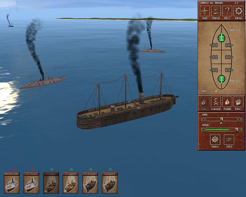 Ironclads: American Civil War游戏截图