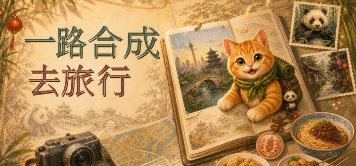 一路合成去旅行 封面