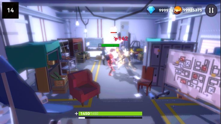 傳說的正義防衛沖鋒尖塔勇士冒險遊戲！游戏截图