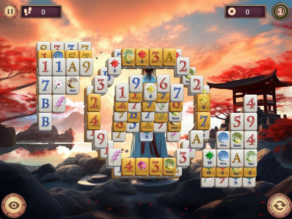 Rising Sun Mahjong游戏截图