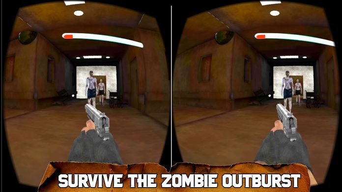 Monster Zombie Plague War - Virtual Reality (VR)游戏截图