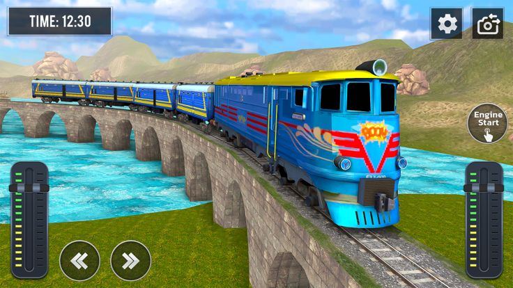 Train Driving Simulator Games游戏截图