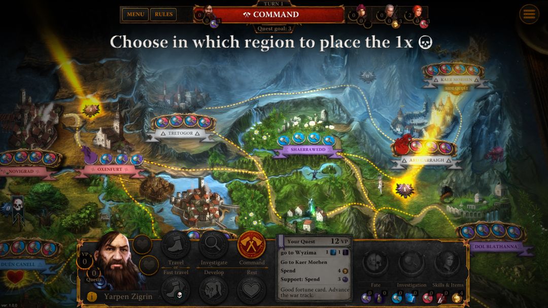 The Witcher Adventure Game游戏截图