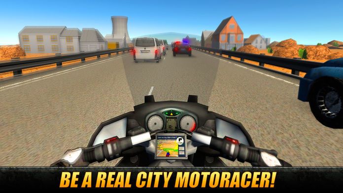 Moto Traffic Rider 3D: Speed City Racing Full游戏截图