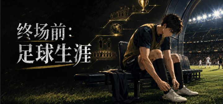终场前:足球生涯 封面