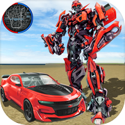 Super Robot Car Transforme Futuristic Supercar