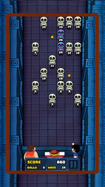 Pizza Boy:Destroy Skeletons游戏截图