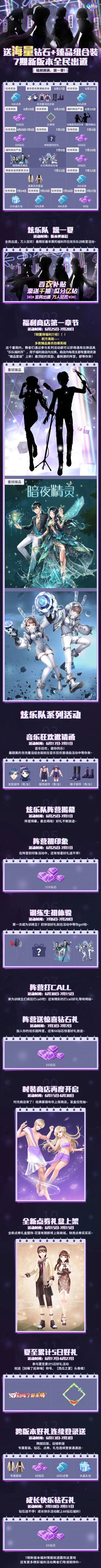 最强福利季丨海量钻石壕礼＆臻品美衣重磅放送？7期版本福利大全抢先看！