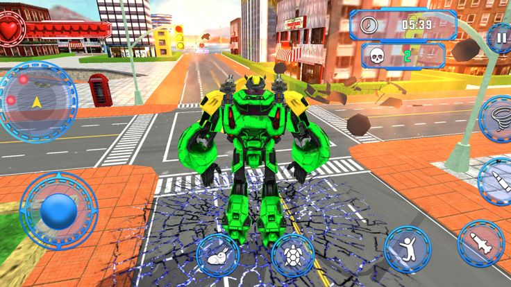 飞兔机器人大战游戏截图