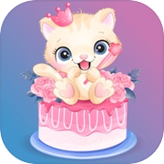 小动物捏脸贴纸游戏-打扮宠物-表情认知启蒙-彩蛋主题icon