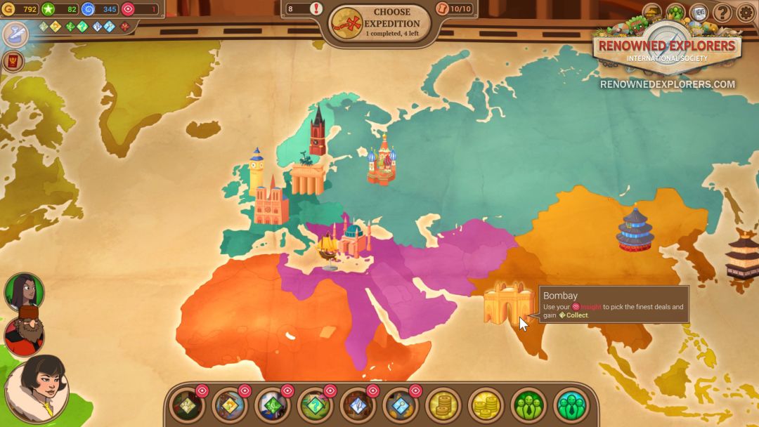 Renowned Explorers: International Society游戏截图