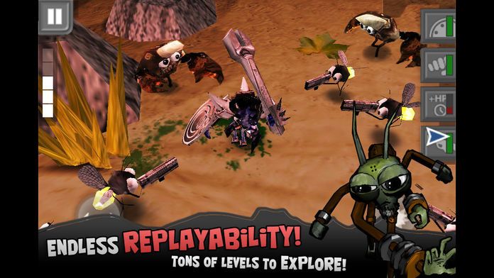 Bug Heroes Deluxe游戏截图