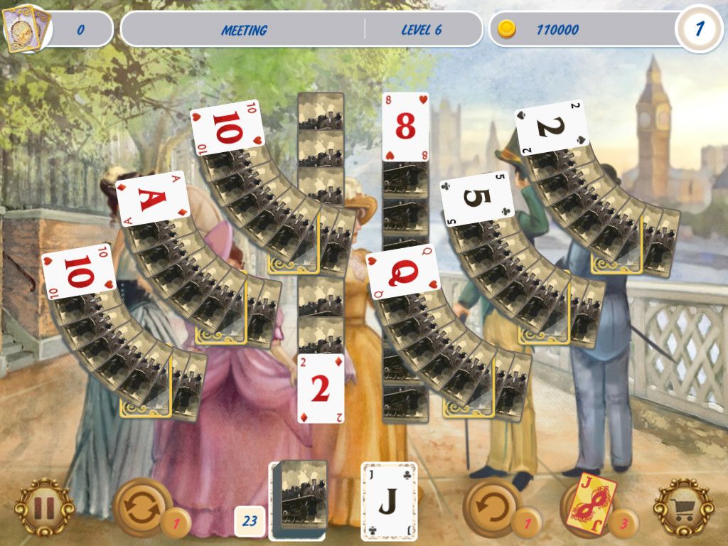 Solitaire Victorian Picnic 2游戏截图