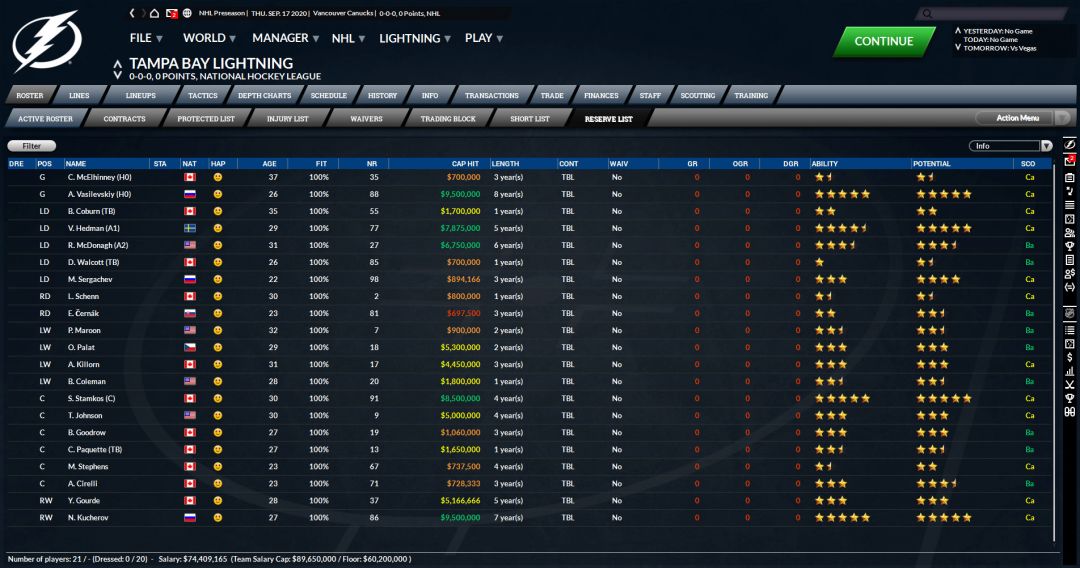 Franchise Hockey Manager 7游戏截图