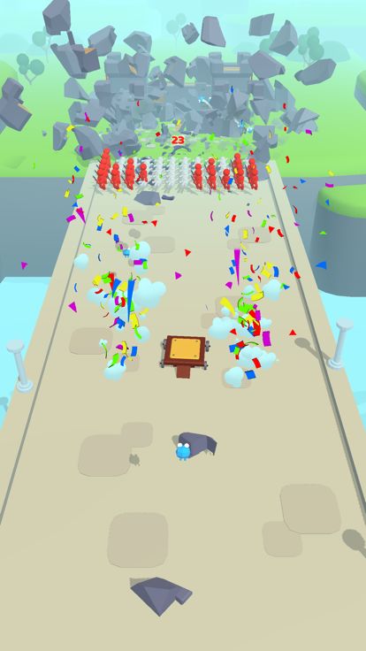 Catapult Runner 3D游戏截图