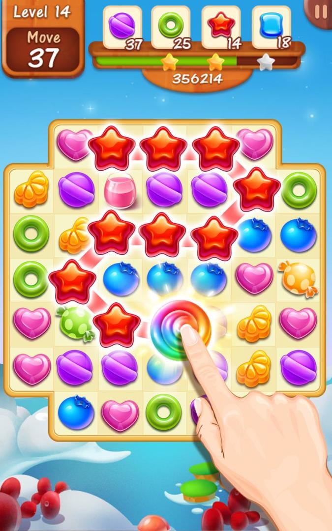 糖果连线游戏截图