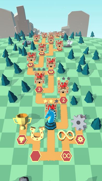 Knight Quest: The Chess Runner游戏截图