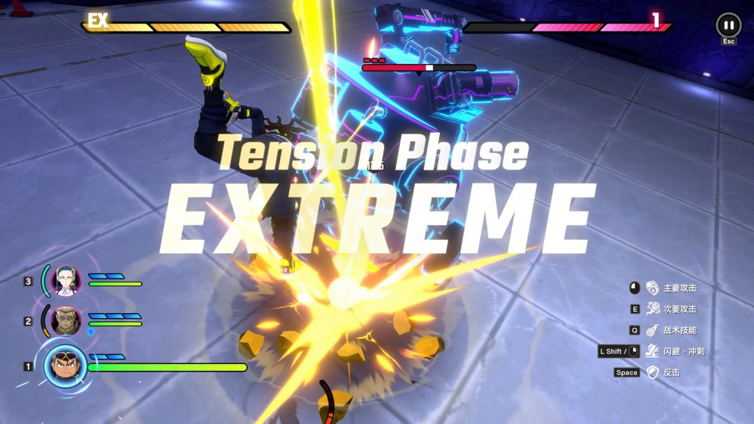 TRIBE NINE：战极死游游戏截图