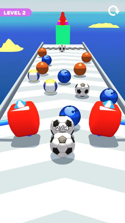 Sport Balls Run游戏截图