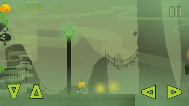 Jack Run Halloween Hunted Land游戏截图