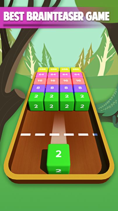 2048 Cube Merge : Number Match游戏截图