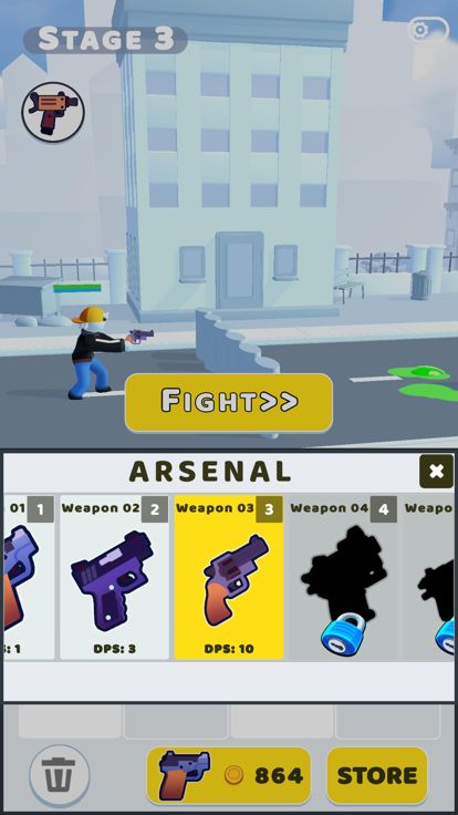 Merge Guns: Evolution游戏截图