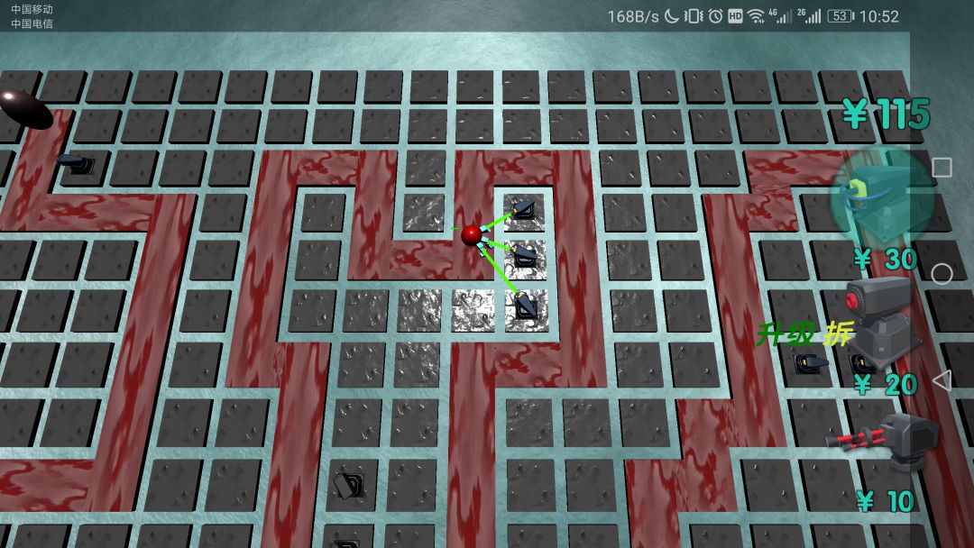 像素塔防之保卫立方体游戏截图