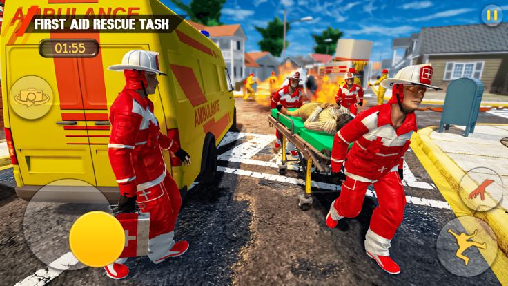 911 Emergency Rescue Hero Sim游戏截图