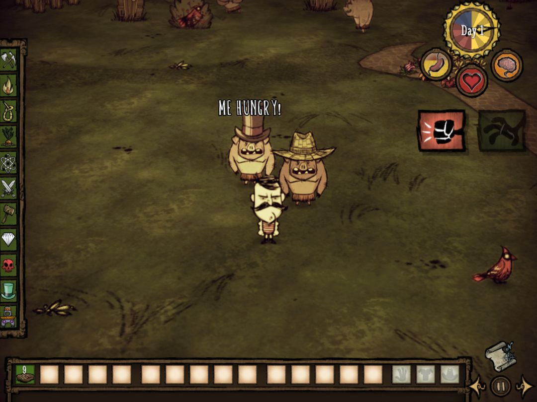 Don't Starve: Pocket Edition游戏截图